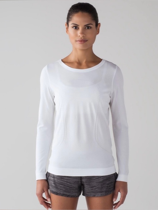 lululemon athletica Tops - Lululemon Swiftly Tech Long Sleeve (Breeze) *Relaxed Fit Size 10
